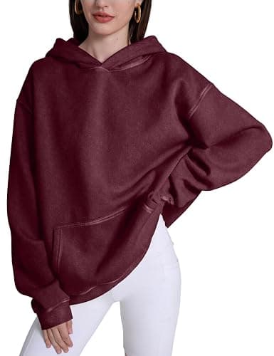 Dnzzs Acid Wash Hoodie for Womens Pullover Oversized Women's Fashion Hoodies & Sweatshirts Vintage Sweatshirt Heavyweight thumbnail 2