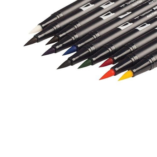 Tombow ABT Dual Brush Pen Set of 10, Primary thumbnail 3