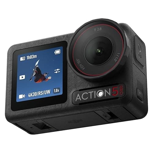 DJI Osmo Action 5 Pro Essential Combo, Waterproof Action Camera with 1/1.3" Sensor, 4K/120fps Video, Subject Tracking, Stabilization, Dual OLED Touchscreens, Action Camera 4K Ideal for Sports, Vlog - Image 1