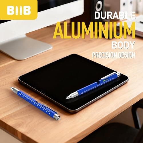 BIIB Easter Gifts for Men 9 in 1 Multitool Pen, Mens Easter Basket Stuffers, Mens Gifts for Dad Him Husband Boyfriend, Dad Gifts from Daughter, Gifts for Men Who Have Everything, Cool Tools thumbnail 5