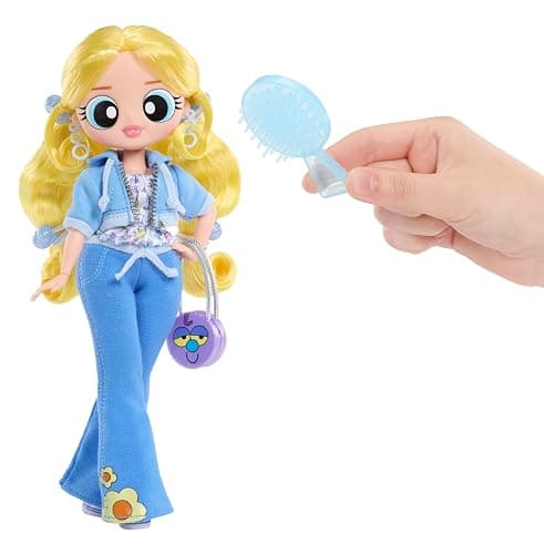L.O.L. Surprise! OMG The Powerpuff Girls Doll - Bubbles - Includes 1 Fashion Doll, Comes with Outfit & Accessories, Collect All 3 thumbnail 3