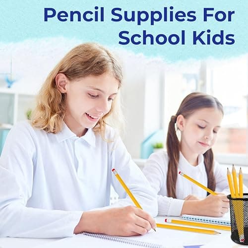 Rosmonde 210 Pack Pre Sharpened Pencils #2, Pencils With Top Erasers, Bulk School & Teacher Supplies, #2 HB, Pre Sharpened for Easy Use, Easy Hold Grip, Bulk Classroom & Office Supplies thumbnail 8