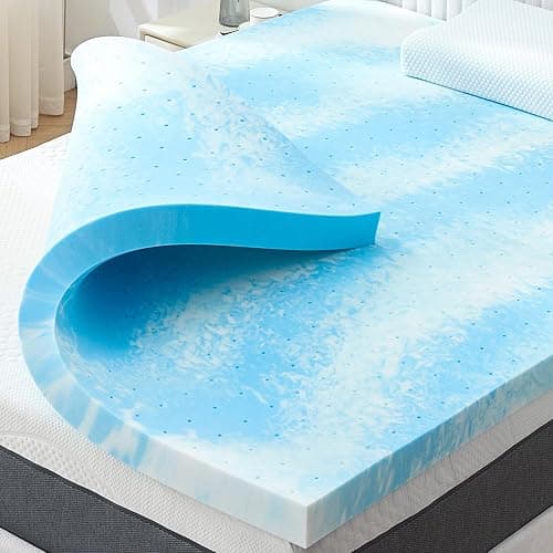 4 Inch Gel Memory Foam Mattress Topper - Image 1