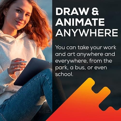 PicassoTab X Drawing Tablet • No Computer Needed • Drawing Apps & Tutorials • 4 Bonus Items • Stylus Pen • Portable • Standalone • 10 Inch Screen • Best Gift for Beginner Digital Graphic Artist • PCX thumbnail 2