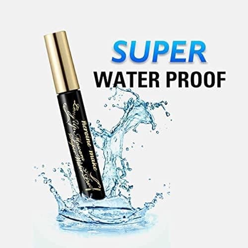 HEROINE MAKE by KISSME Waterproof Mascara Black | Tubing Mascara Volume and Length by Defining Fiber for Long and Curl Eye Makeup for Women, Made in Japan, Black, 1 EA thumbnail 3
