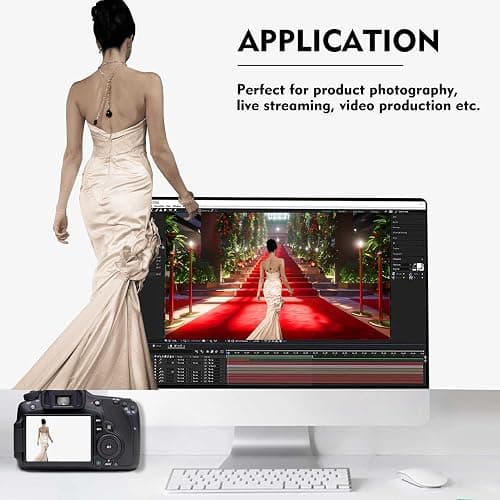 White Photo Backdrop for Photoshoot, White Photography Backdrop for Portraits, Fabric Background for Product Photography and Video Creation 10FTx10FT thumbnail 3
