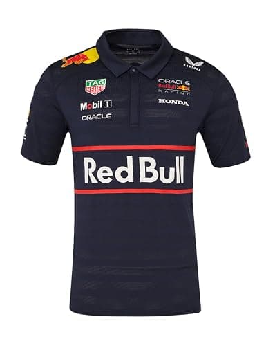 Castore Red Bull Racing F1 Men's 2025 Team Polo Shirt - Image 1