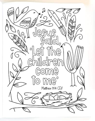 girls Bible coloring book thumbnail 12
