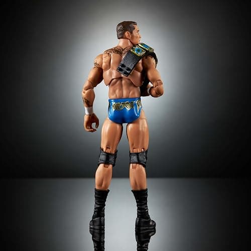 Mattel WWE Ultimate Edition Randy Orton 6-inch Action Figure & Accessories Fan Takeover Set, 10+ Pieces Include Swappable Heads & Hands thumbnail 6