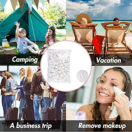 100 Stücke Hautpflege Maske,Compress Gesichtsmaske Selber Machen Diy Gesichtsmasken Diy Sheet Mask Compressed Face Einweg Gesichtsmasken Komprimierte Gesichtsmaske Tabletten Masken Beauty thumbnail 4