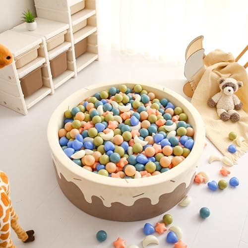 Star, Heart, Moon Ball Pit Balls, 200pcs thumbnail 7