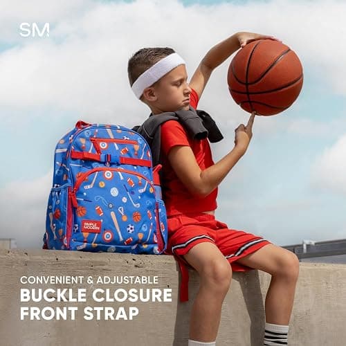 Simple Modern Large Transformers Kids Backpack for School Girls and Boys | Elementary Backpack for Teen | Fletcher Collection | Kids - 16" tall | Transformers Block Nation thumbnail 9