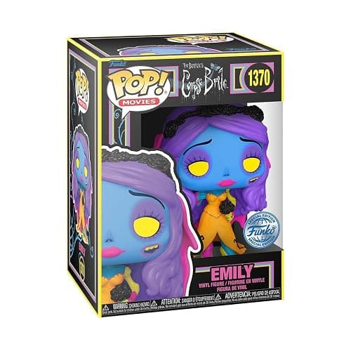 Funko POP! & Tee: Corpse Bride - Emily - Blacklight - Small - (S) - T-Shirt - Clothes with Collectable Vinyl Figure - Gift Idea - Figure and Short Sleeve Top for Adults Unisex Men and Women - Small thumbnail 4