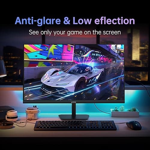 KTC 24.5'' Gaming Monitor 180Hz FHD,Fast IPS 1080P 1 ms, 128% sRGB HDR10,Freesync HDMI x 2 /DP x 1 VESA Tilt Adjustable Xbox PS5 Switch (HDMI Cable Included) thumbnail 5