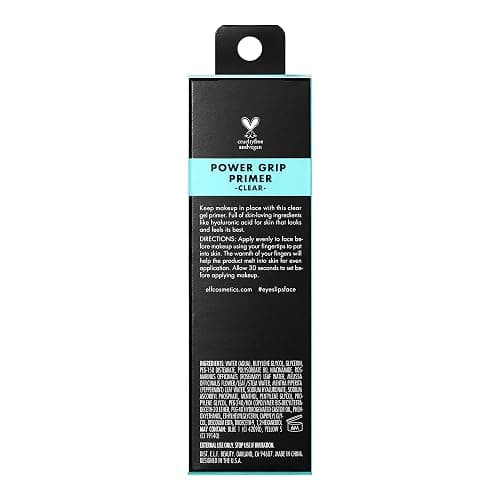 e.l.f. Power Grip Primer, Gripping & Hydrating Gel Primer, 0.811 Fl Oz | Grips Makeup for Long-Lasting Wear & Face Prep, Smooth Base Finish, Lightweight & Moisturizing Formula, Vegan & Cruelty-Free thumbnail 9