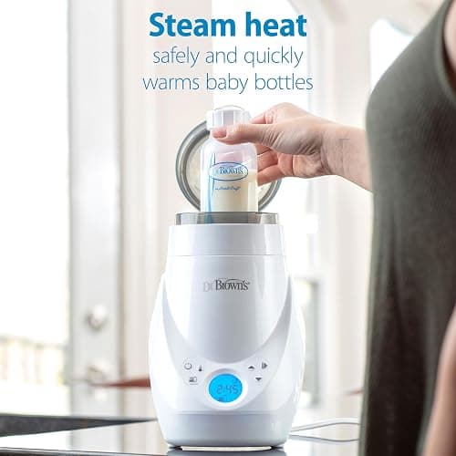 Dr. Brown's Deluxe Baby Bottle Warmer and Sterilizer for Formula, Breast Milk, and Baby Food Jars - Deluxe Baby Bottle Warmer & Sterilizer thumbnail 6
