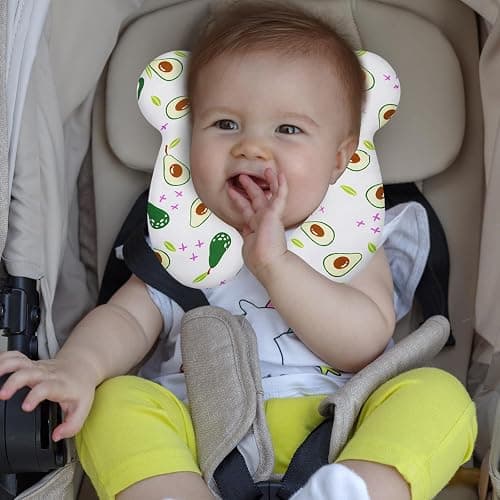 Infant Pillow for Car Seat Pushchair thumbnail 7