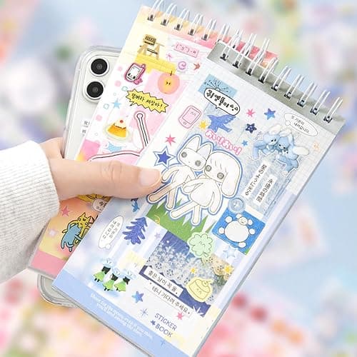 40 Sheets Japanese Sticker Book – Junk Journal Supplies & Scrapbooking Embellishments | Kawaii Sticker Book for Planners, Junk Journals, Vision Board Supplies,Scrapbooks –Prayer Board Supplies thumbnail 5