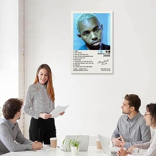 KUCOON Jamie Poster Canvas Wall Art Living Room Posters Bedroom Painting 08x12inch(20x30cm) thumbnail 5
