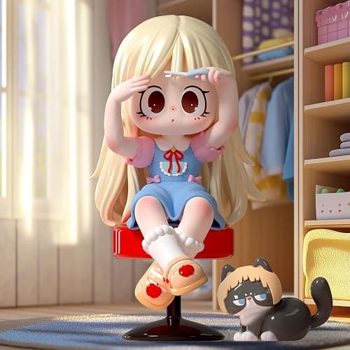 Milay Daily Times Series Single Box (Contains 1 Figure), Blind Box Cute Figures Collectible Toys Birthday Gifts thumbnail 2