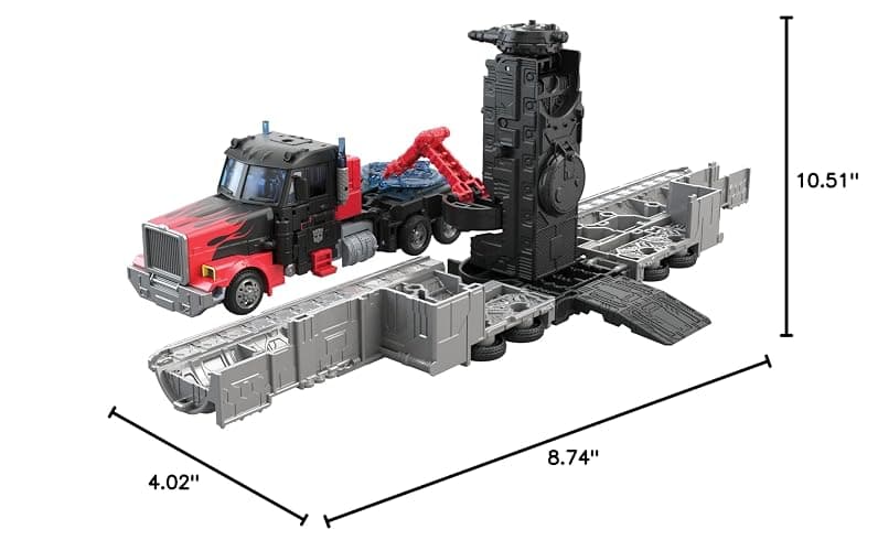 Transformers Toys Generations Legacy Series Leader G2 Universe Laser Optimus Prime Action Figure - Kids Ages 8 and Up, 7-inch thumbnail 3