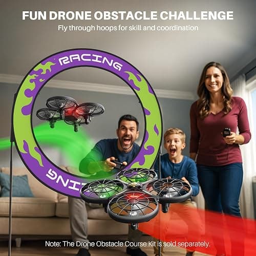 SYMA Drone for Kids 8-12 with Automatic Obstacle Avoidance, 20 Mins Flight Time(2 Batteries), One-Key 360°Flips and Altitude Hold, Safe Indoor Flying Toys for Boys and Girls thumbnail 6