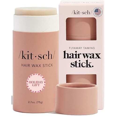 Kitsch Hair Wax Stick for Women & Men - Anti-Frizz and Fly Away Hair Tamer, No Residue Hair Finishing Stick | All Day Hold Styling Product | Stocking Stuffers for Teen Girls - 2.7 oz - Image 1