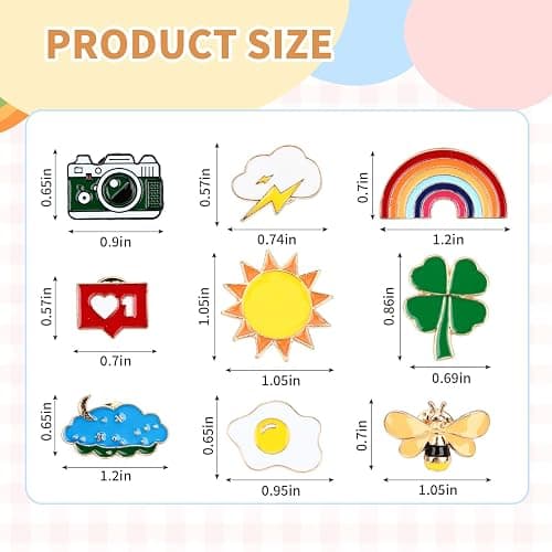 DTOFOOT 36 PCS Cute Enamel Pins Bulk Mixed Cartoon Enamel Brooches Set Funny Animal Plant Brooch Button Pins for Backpack Bags Hat Jacket Gifts thumbnail 4