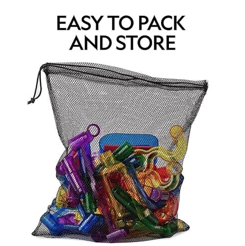 NATIONAL GEOGRAPHIC Glowing Marble Run – Construction Set with 15 Glow in The Dark Glass Marbles & Storage Bag, STEM Gifts for Boys and Girls, Building Project Toy (Amazon Exclusive) - Glowing Small thumbnail 7