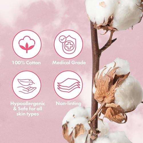 Intrinsics Petite Silken Wipes – 2"x2" 4-Ply Lint-Free Cotton Pads – Low-Absorbent, Soft, and Biodegradable – 2 Pack (400 Count ) thumbnail 4