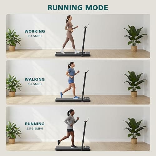 Smug Smug Walking Pad, Space Saving Design for Home & Office, Quiet Under Desk Walking Pad, 200 Lbs Capacity 3 in 1 Portable Walking Treadmill thumbnail 7