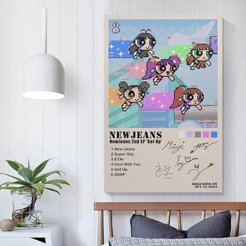 Newjeans 2nd EP Get Up Signature Music Poster Album Cover Artistic Poster 08x12inch(20x30cm) thumbnail 5