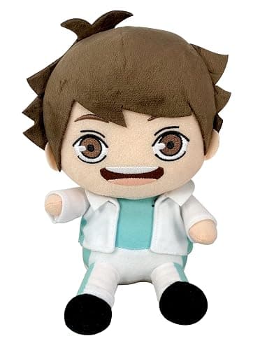Great Eastern Entertainment Haikyu!! S2- Oikawa Aoba Johsai Jacket Sitting Down Pose Plush 7" H - Image 1