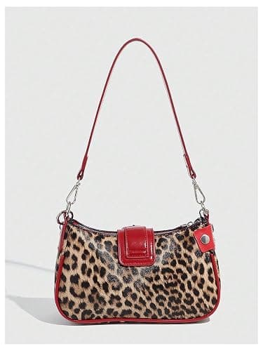 Verdusa Women's Y2k Star Embroidery Shoulder Bag Mini Chain Hobo Handbag Purses thumbnail 2