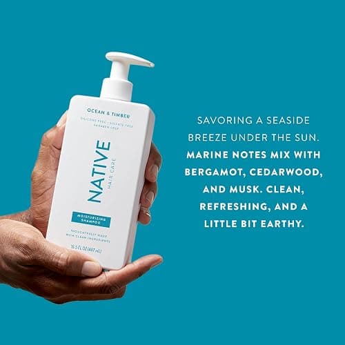 Native Ocean & Timber Shampoo and Conditioner Contain Naturally Derived Ingredients | All Hair Types, Color & Treated, Fine to Dry Damaged, Sulfate & Dye Free - 2-Pack thumbnail 7