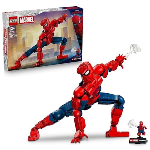 LEGO|Marvel Spider-Man Hero Figure - Superhero Toy incl. Action Figure w/Collectible Minifigure for Room Decor - Gift for 12+ Year Old Boys & Teenage Movie Fans - 76346 - Image 1