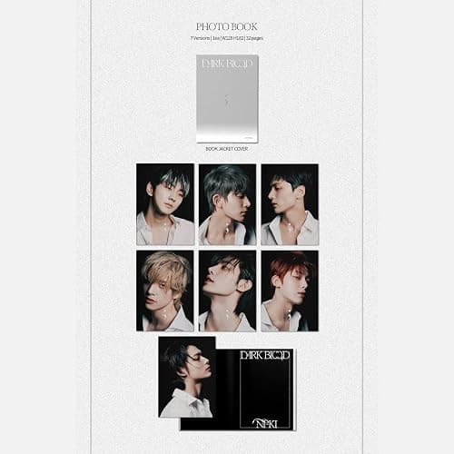 ENHYPEN - [DARK BLOOD] (ENGENE / Random Ver.) Photobook R + Photocard + Sticker + Postcard + Gift thumbnail 4