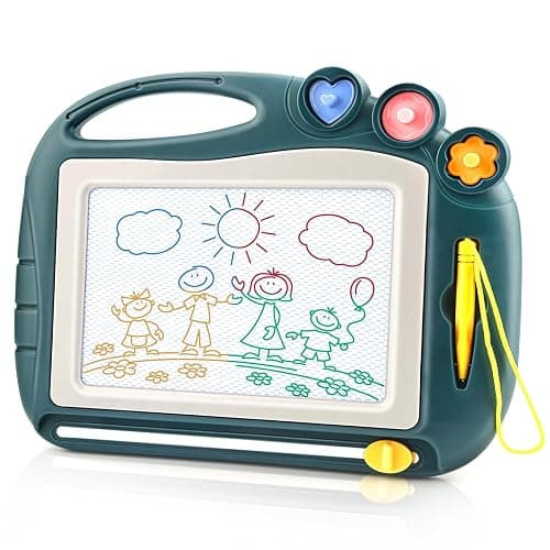 Magnetic Drawing Board, Toddler Toys for Age 1 2 3 Boys Girls, Sketch Pad, Birthday Easter Christmas Halloween Kids Toy Gifts for Boys and Girls - Image 1