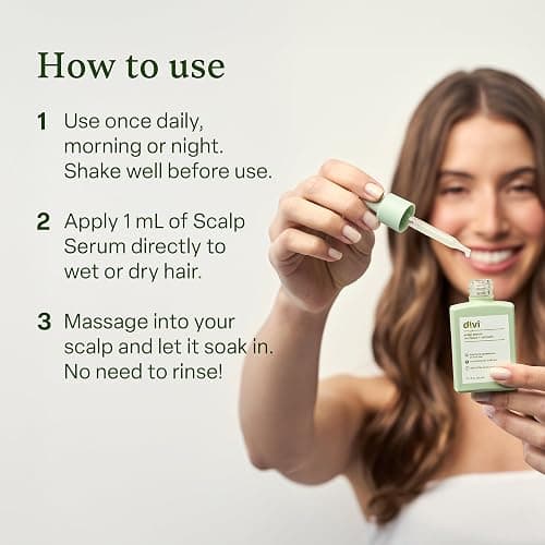 Divi Healthy Hair Goals Mini Kit, Scalp Serum for Thinning Hair 15ml + Volumizing Shampoo Travel Size 2oz + Volumizing Conditioner Travel Size 2oz, 3 Piece Set thumbnail 2
