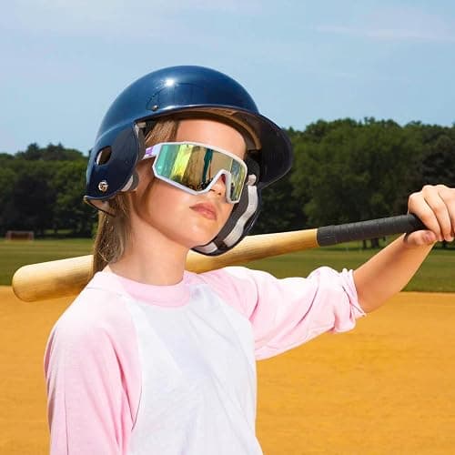 MVPTGRS Youth Baseball Sunglasses for Boys Girls Age 8-14 TR90 Frame Kids Sport Sunglasses for Softball Cycling Baseball Golf thumbnail 4