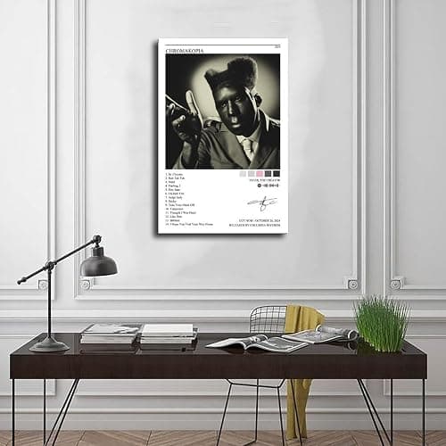 stortnate Tyler Posters The Creator Poster Chromakopia Music Album Cover Canvas Posters Bedroom Decor Landscape Office Room Decor Gift Unframe:12x18inch(30x45cm) thumbnail 3
