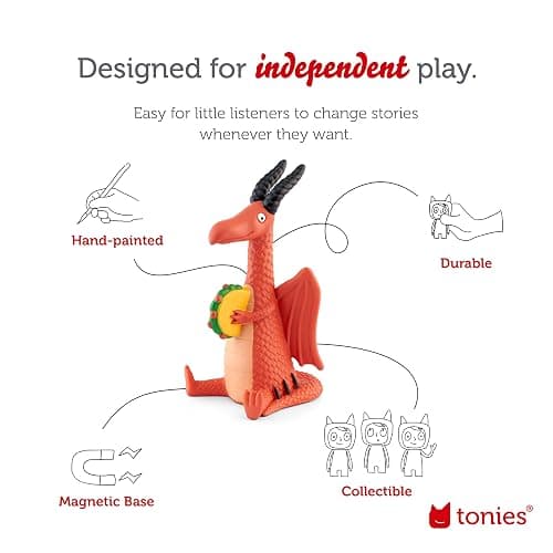 Tonies Dragons Love Tacos & Friends Audio Toy Figurine [English/Spanish] thumbnail 3