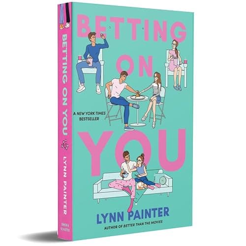 Lynn Painter 7 Book Collection Set- Better Than the Movies, The Do-Over, Betting on You, Nothing Like the Movies, The Love Wager, Mr Wrong Number & Fake Skating | Romantic Comedy Books thumbnail 6