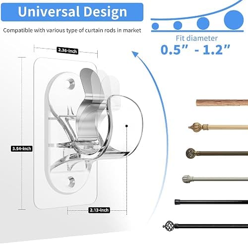 Curtain rod holder thumbnail 3