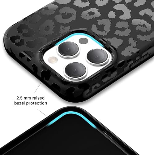 VELVET CAVIAR Black Leopard Cheetah Print Phone Case for iPhone 15 Pro Max - Compatible with MagSafe - 10ft Drop Tested thumbnail 4