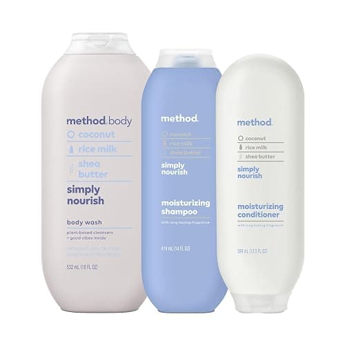 Method Body Wash and Hair Care Gift Set, Simply Nourish - Image 1