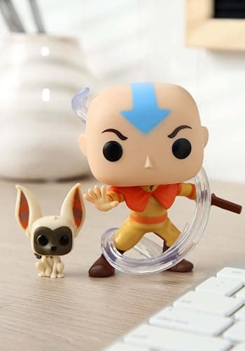 Funko Pop! Animation: Avatar - Aang with Momo thumbnail 2