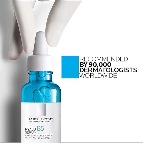 La Roche-Posay Hyalu B5 Pure Hyaluronic Acid Serum for Face, Vitamin B5 + Hyaluronic Acid + Madecassoside, Hydrating Serum Visibly Plumps Skin, Sensitive Skin Safe, Anti Aging, Oil-Free thumbnail 9