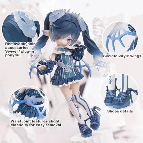 BEEMAI Luluya Symphonic Poem Series Single Box (Contains 1 Figure), 1/8 BJD Blind Box Cute Figures Collectibles Birthday Gift thumbnail 5