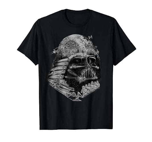 Star Wars Darth Vader Build The Empire Graphic T-Shirt - Image 1